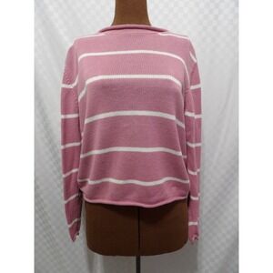 CHRISTOPHER & BANKS Striped Sweater | M